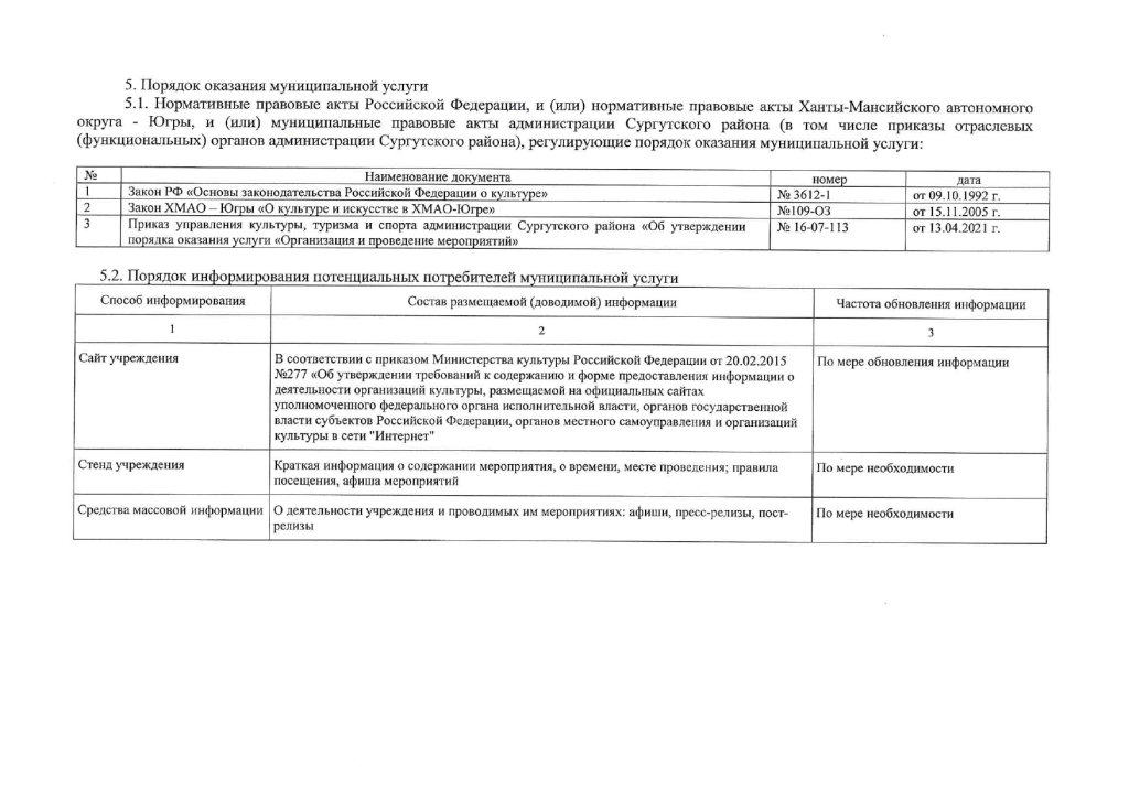 Муниципальное задание на 2024 год и на плановый период 2025 и 2026 годов